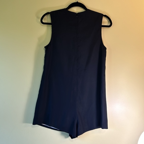 Keepsake Strange Desire Playsuit Romper,Black&Lace,Sleeveless-Zipper Closure-Sm - Picture 3 of 10